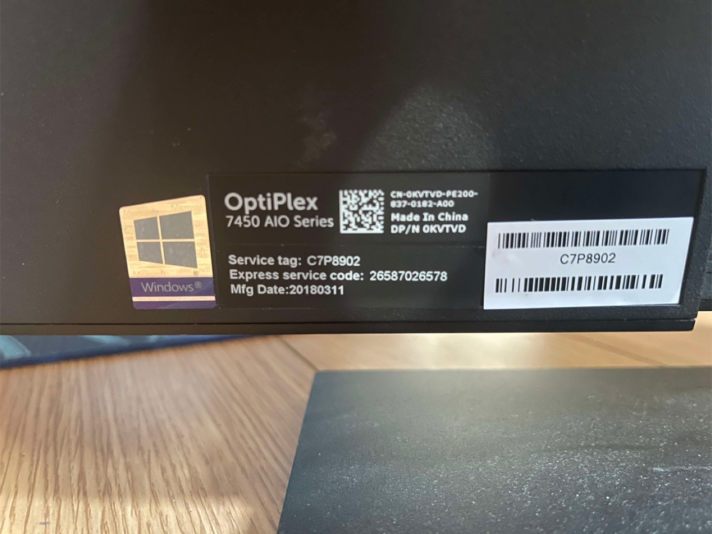 Dell OptiPlex 7450 AIO Series All-in-One PC - photo 3