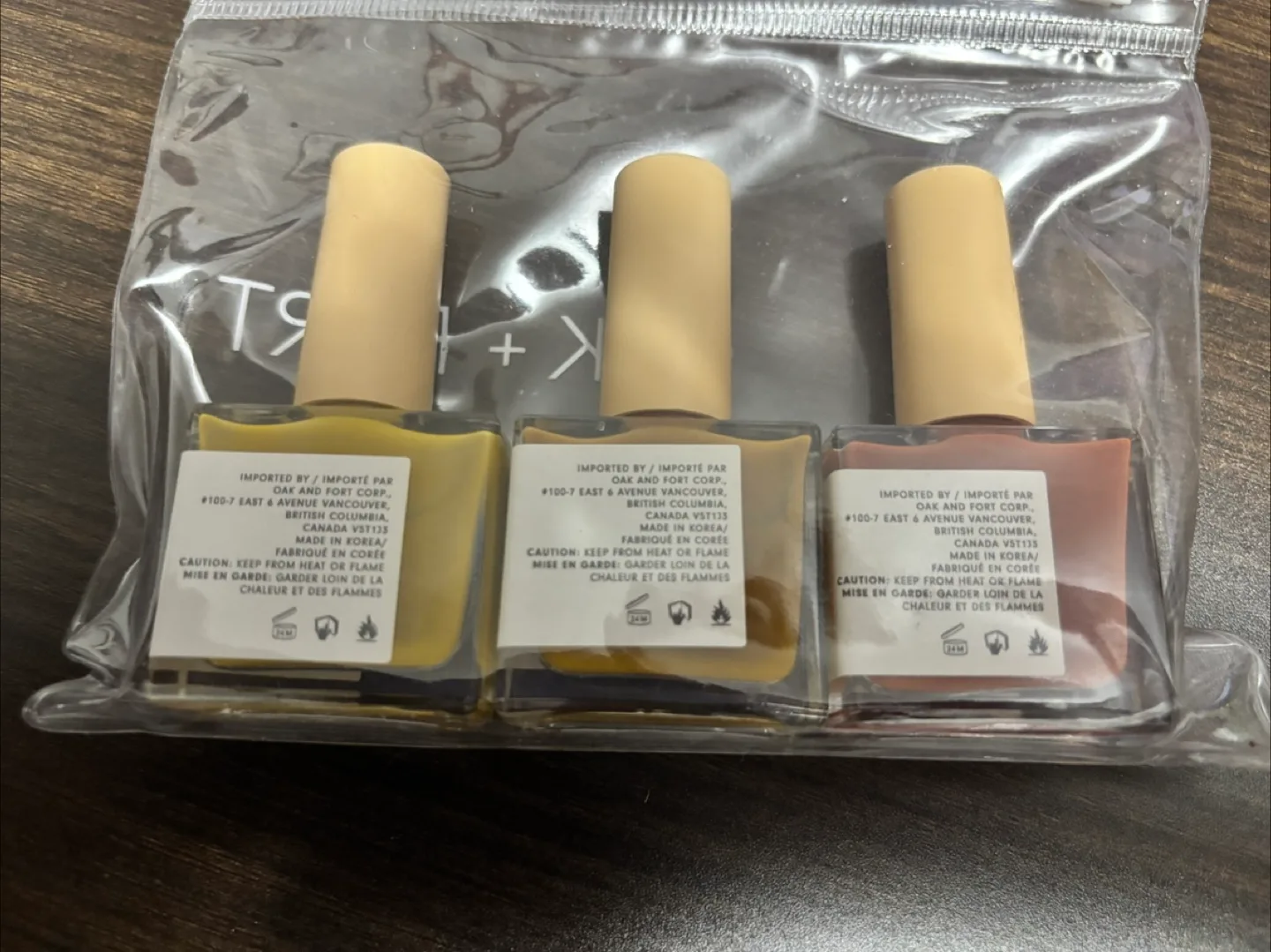 OAK + FORT Nail Polish Trio Set thumbnail