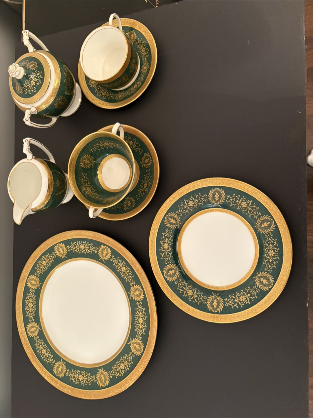 Coalport Lady Anne Dinner Set - Service for 12 - photo 2