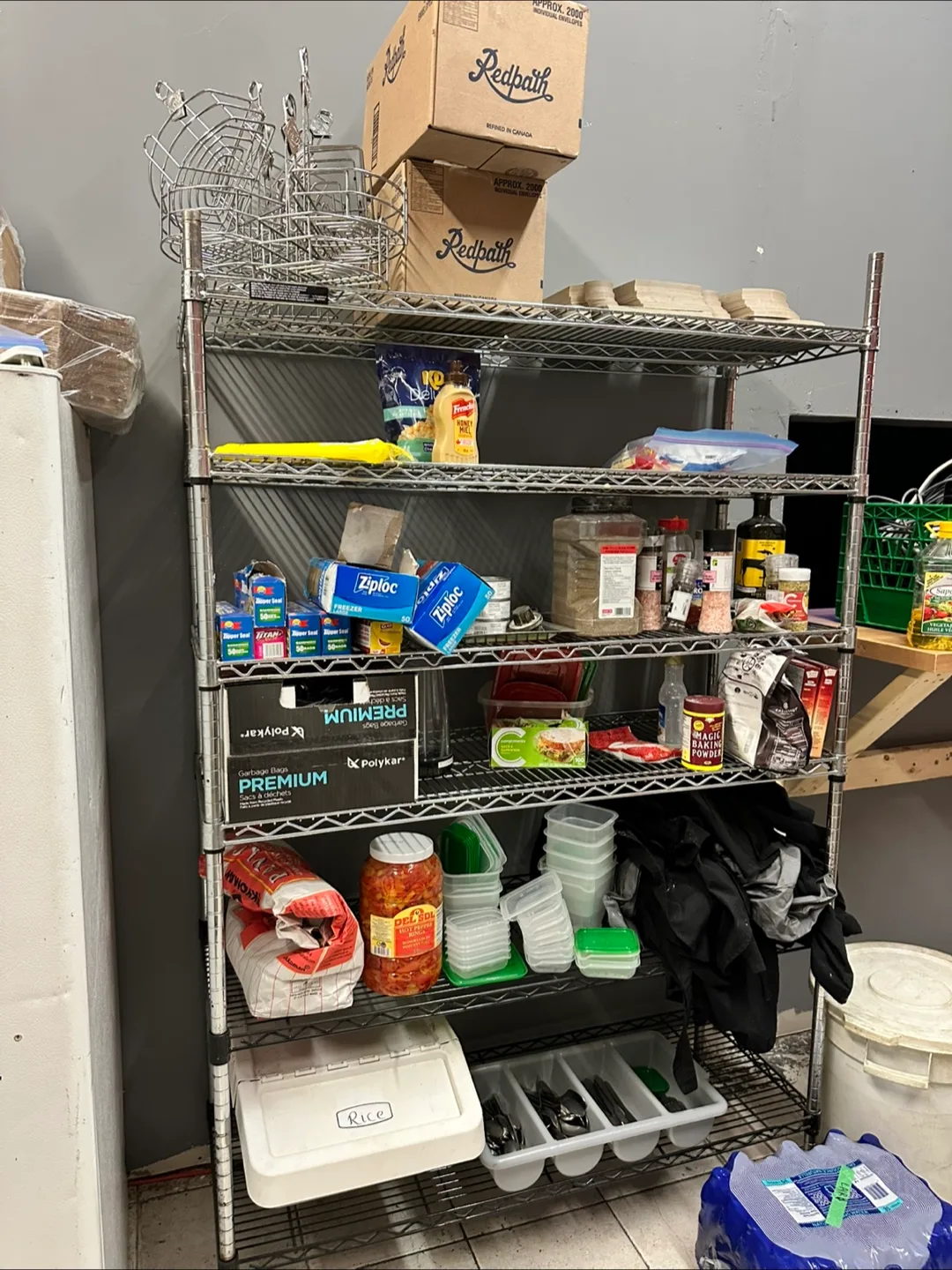 Metal Shelving Unit thumbnail