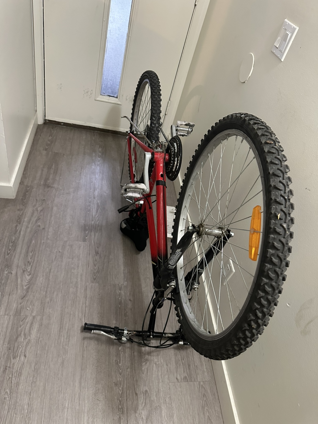 Used Red Mountain Bike