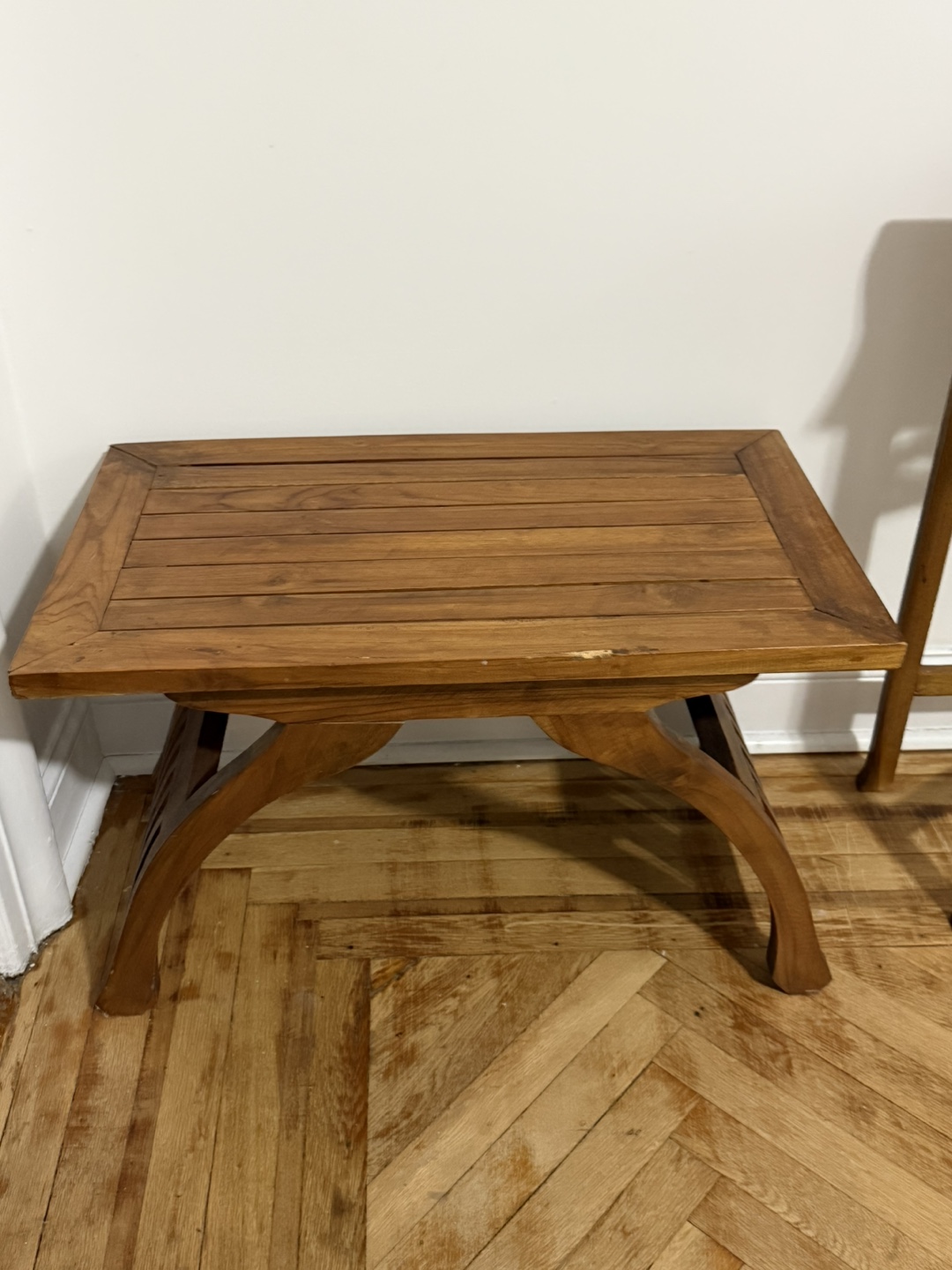 Teak Wood Side Table - photo 4