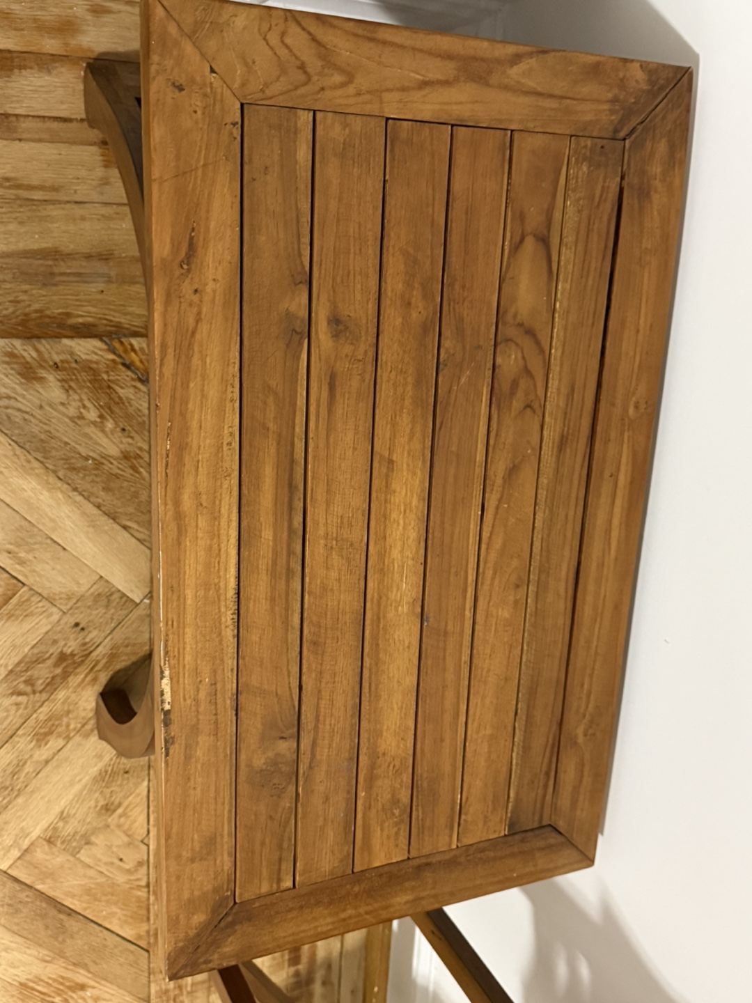 Teak Wood Side Table - photo 2