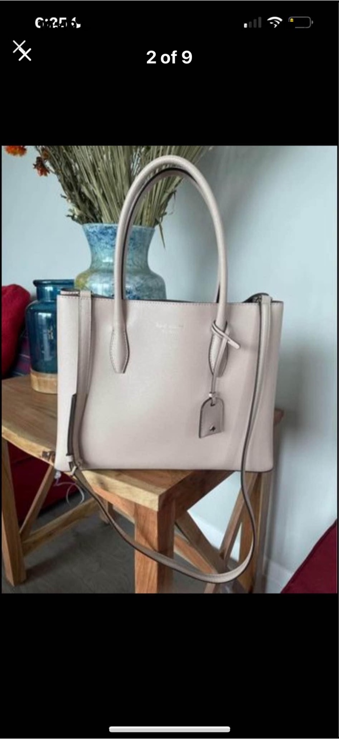 Kate Spade New York Light Pink Tote Bag