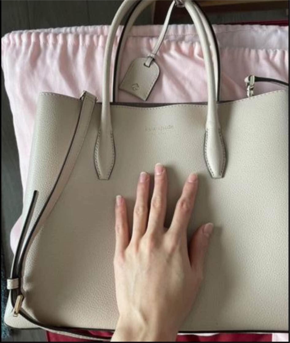 Kate Spade New York Light Pink Tote Bag - photo 4