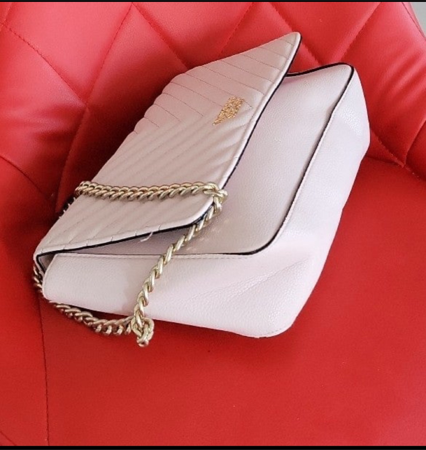 Victoria's Secret Pink Quilted Chain Bag - photo 4