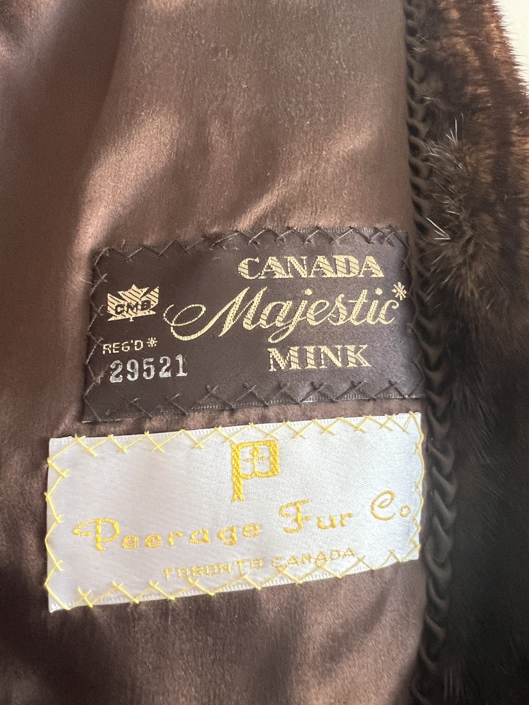 Vintage Majestic Mink Fur Coat - photo 3