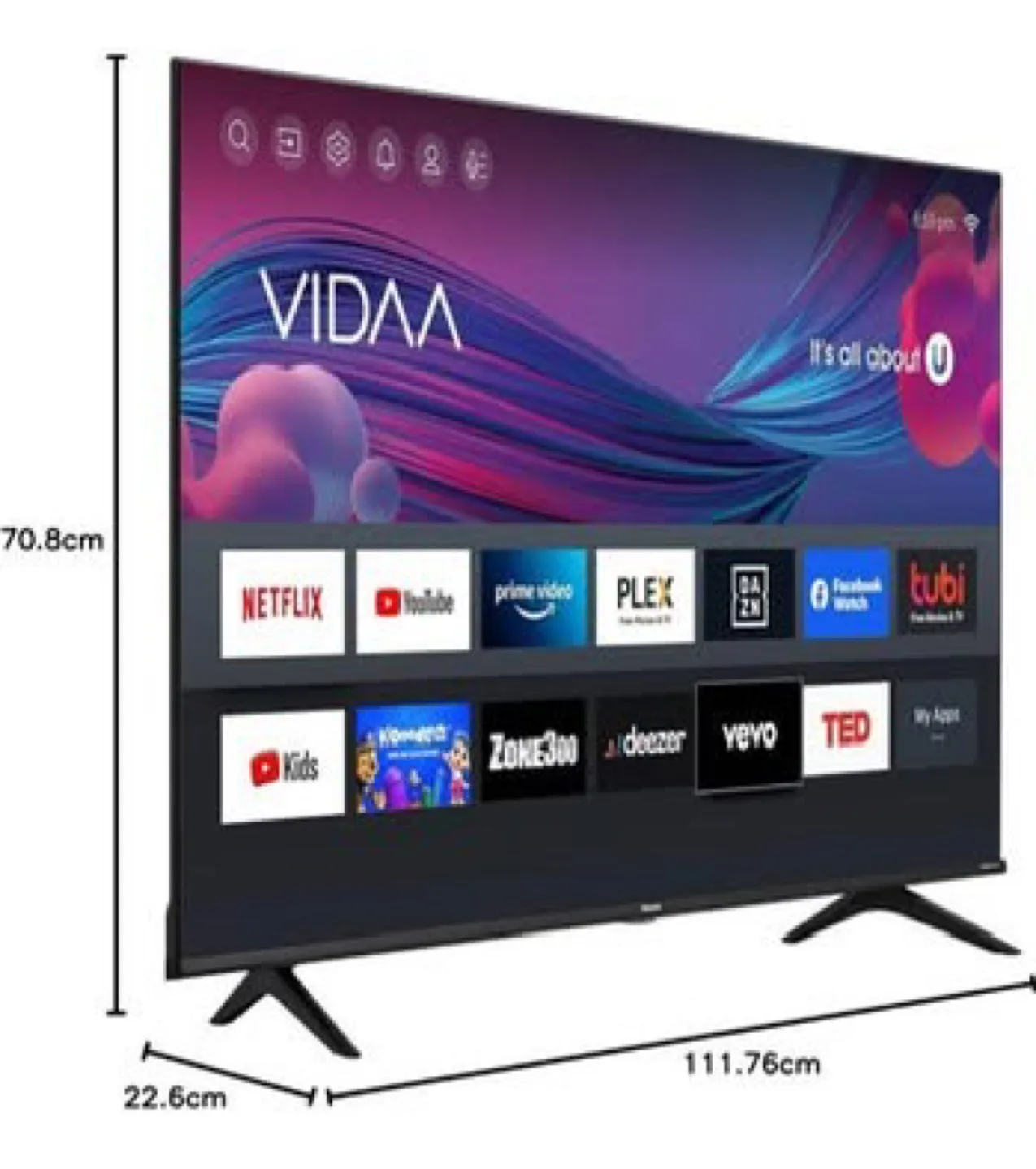 Hisense 50-inch 4K UHD Smart TV thumbnail