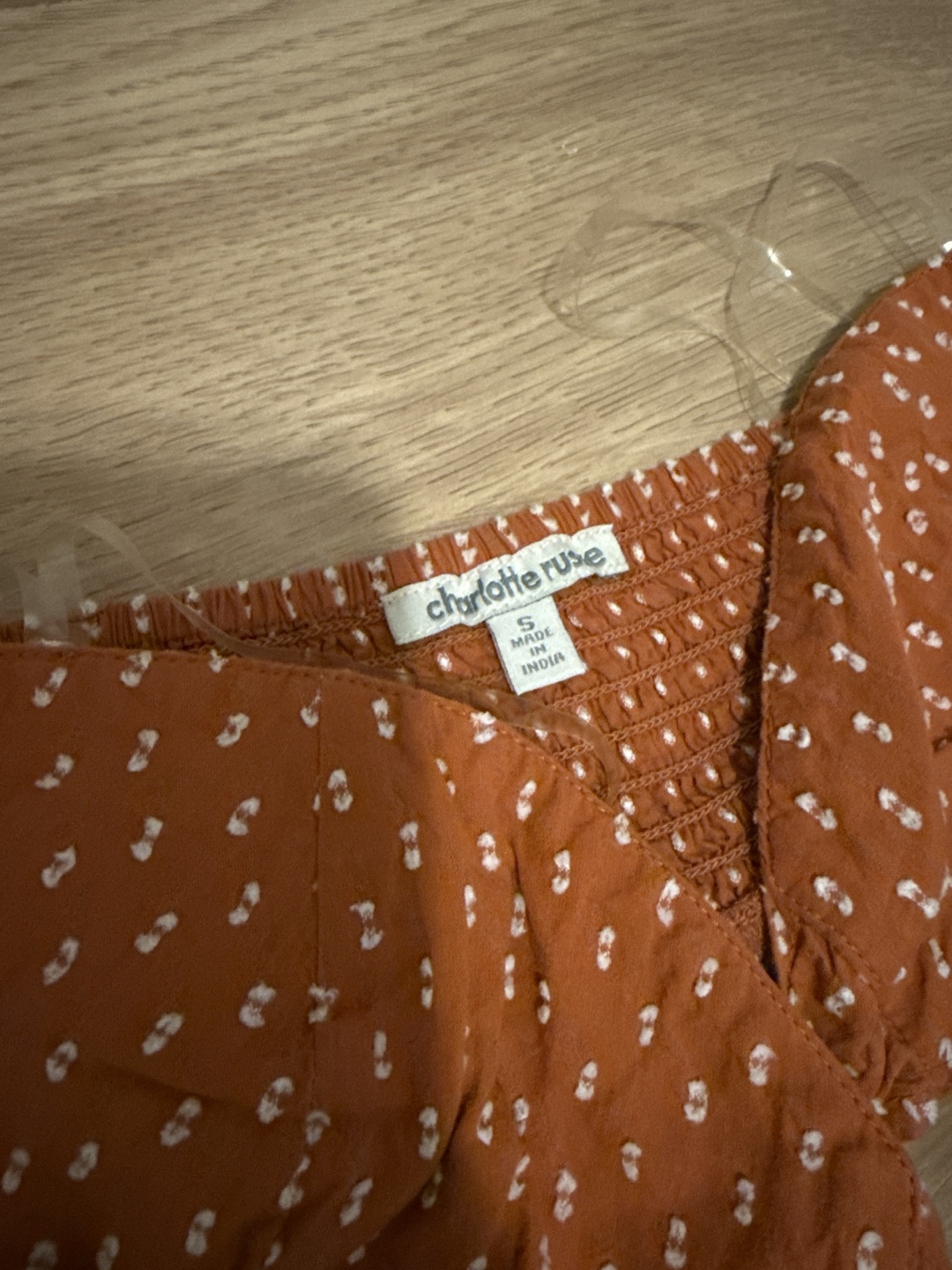 Charlotte Russe Burnt Orange Two-Piece Outfit - photo 2