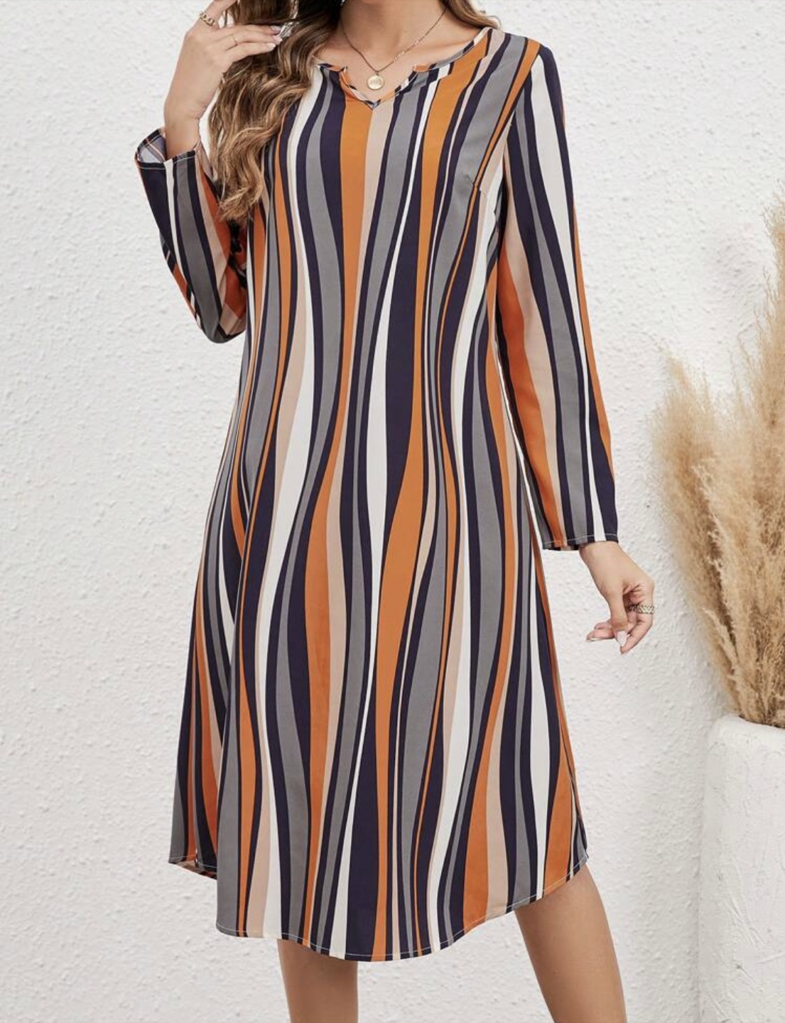 Women's Dress Bundle: Striped, Bow, Burgundy, and Embroidered - photo 2