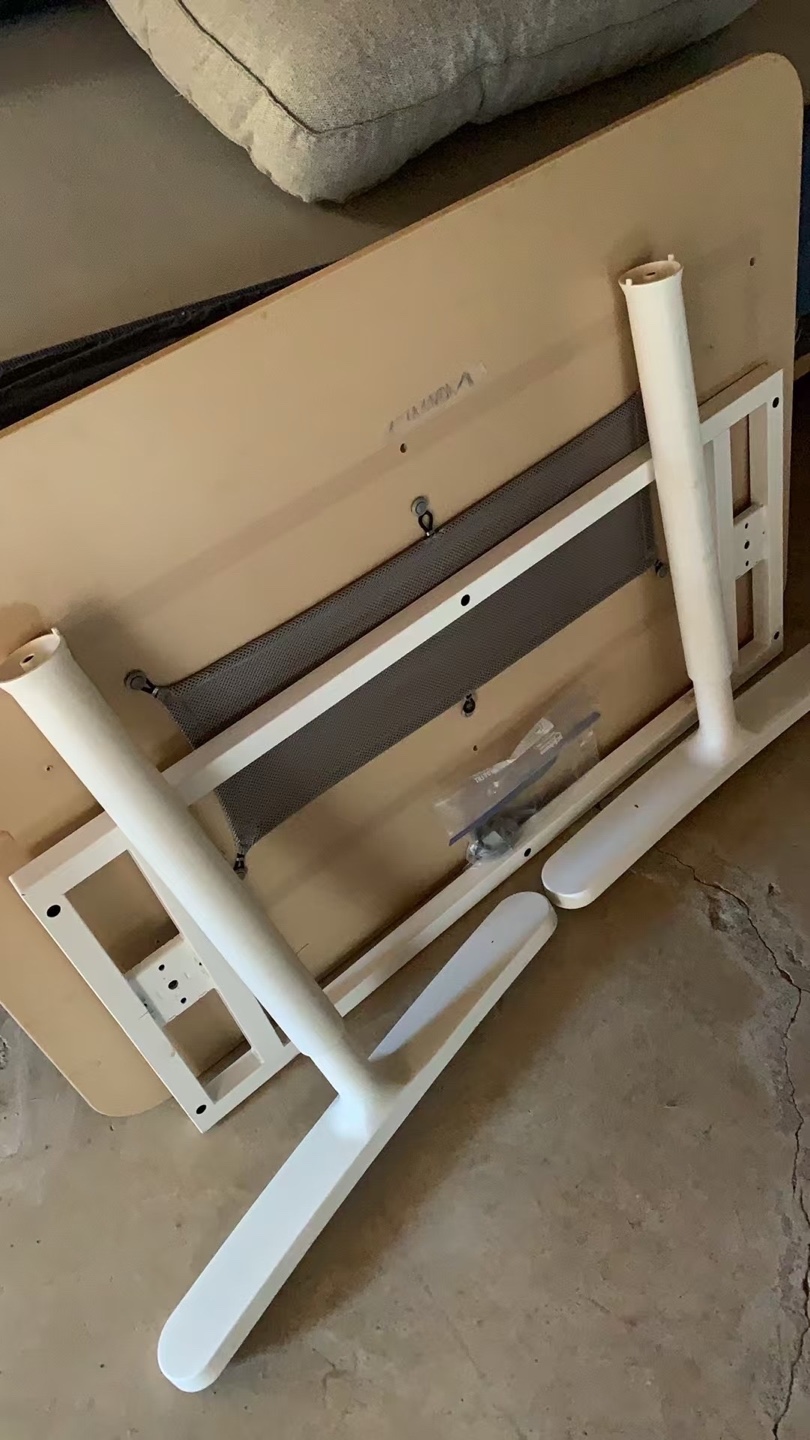 IKEA LINNMON Desk with White Legs