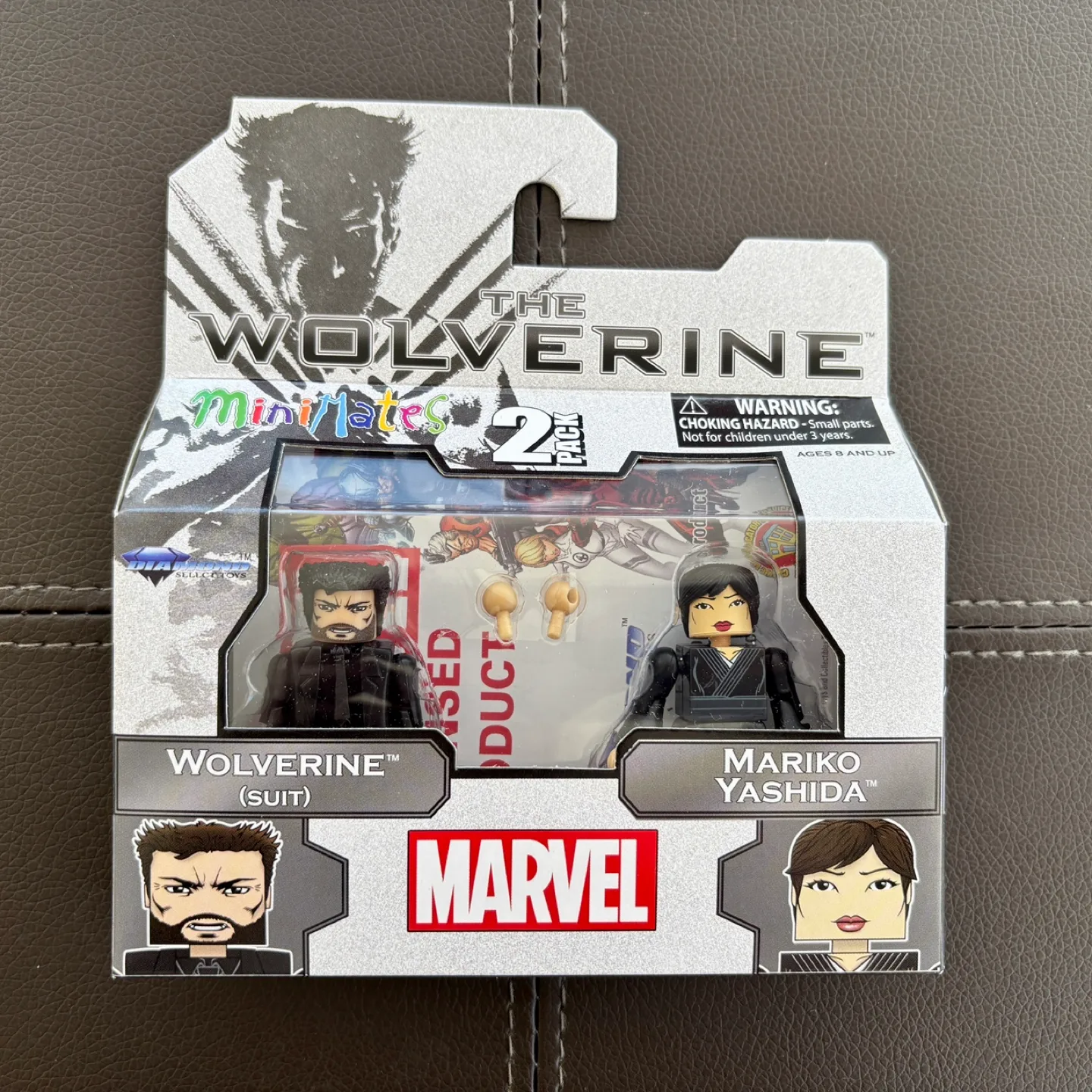 Marvel Minimates 2-Pack Wolverine and Mariko Yashida thumbnail