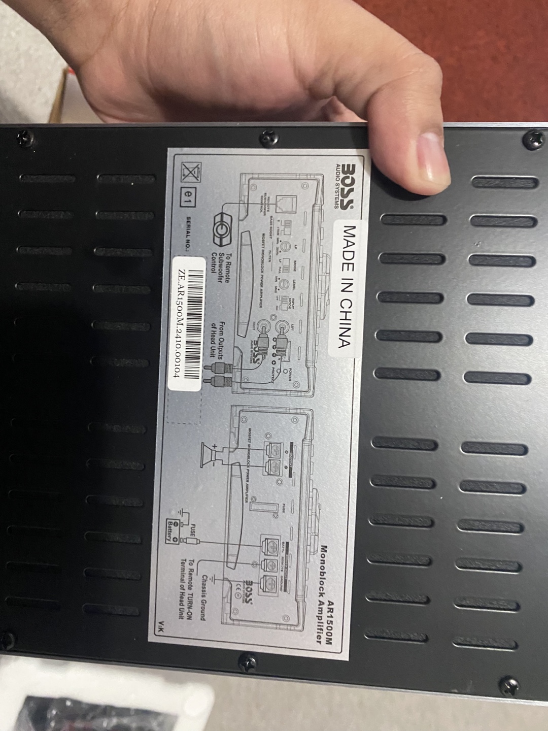 Boss Audio Systems AR1500M 1500-Watt Mono MOSFET Amplifier - photo 4