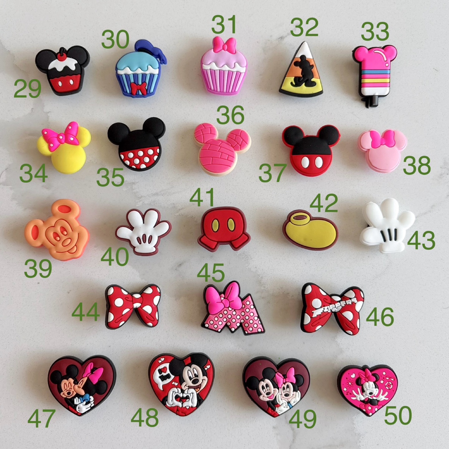 Disney Mickey Mouse jibbitz, brand new crocs charms, shoe pins - photo 2
