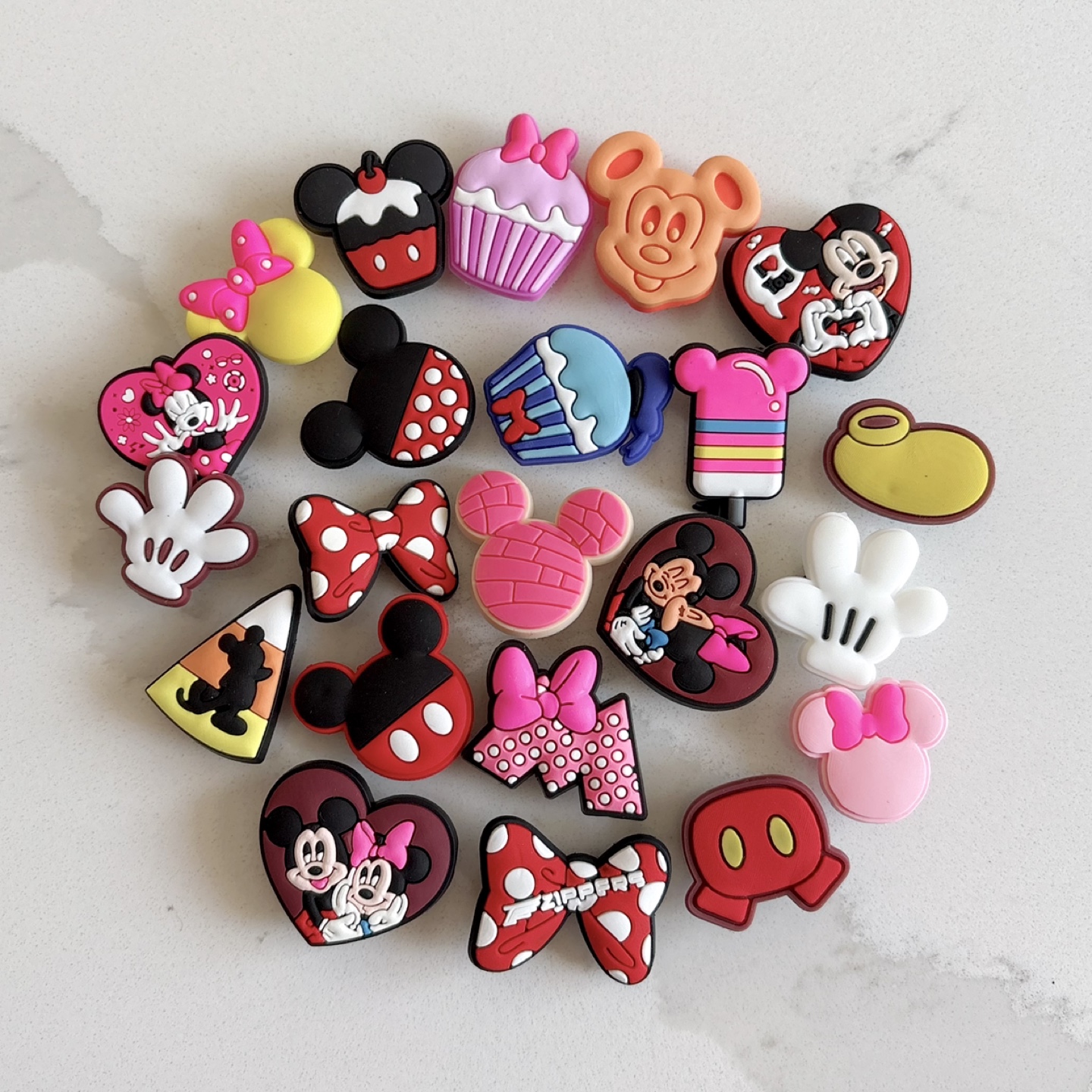 Disney Mickey Mouse jibbitz, brand new crocs charms, shoe pins
