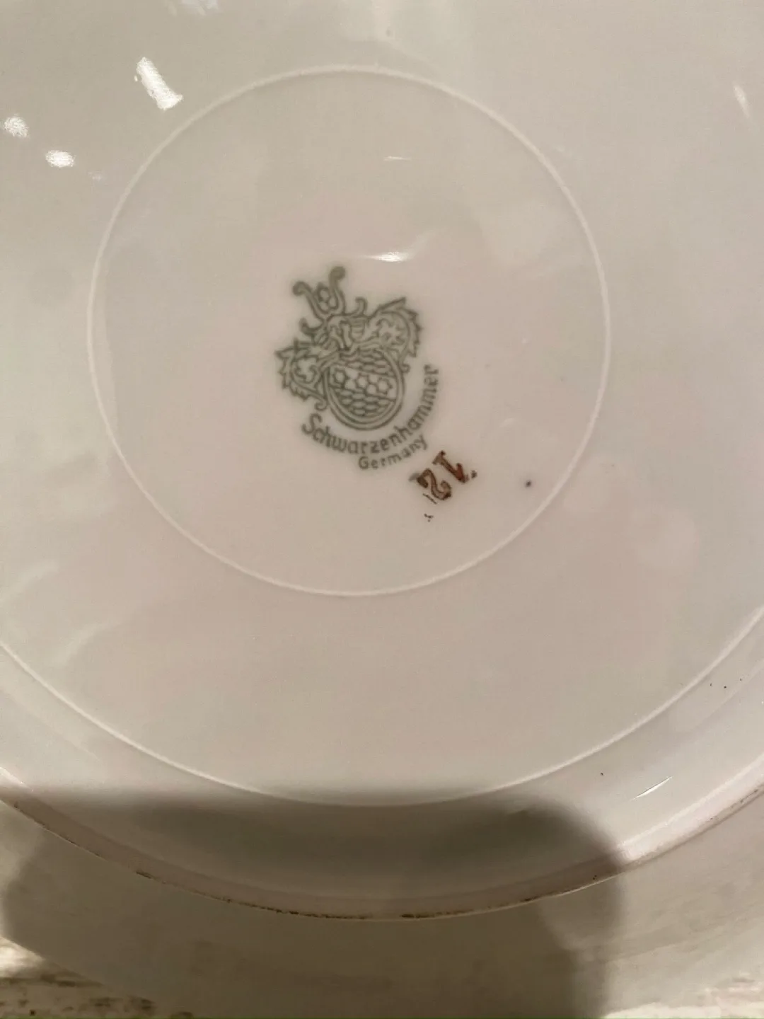 Schwarzenhammer Germany VINTAGE 7.5”Fruit Dessert Plates image indicator(10)