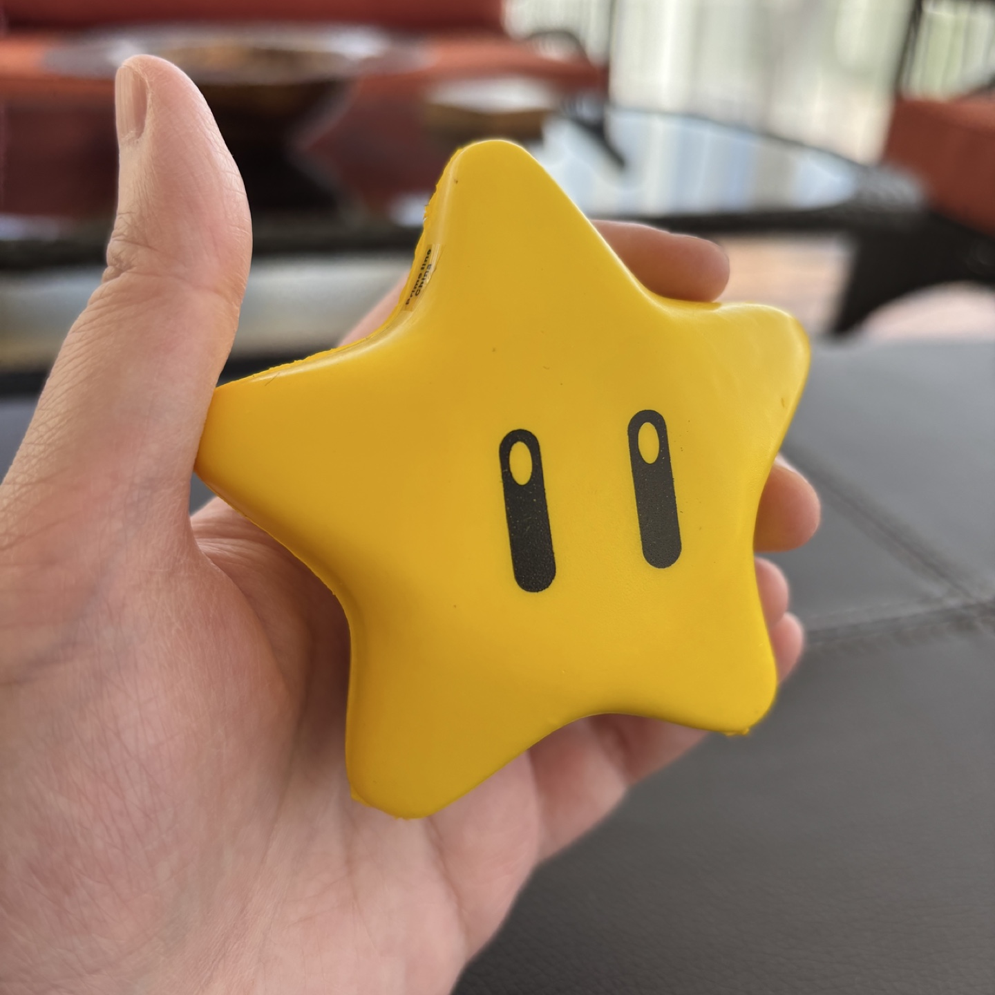Super Mario Star Stress Ball