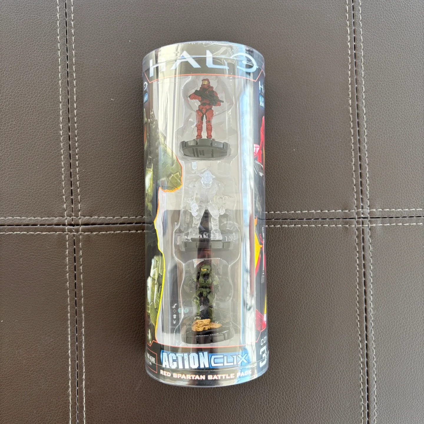 Halo ActionClix Red Spartan Battle Pack - 3 Game Figures thumbnail