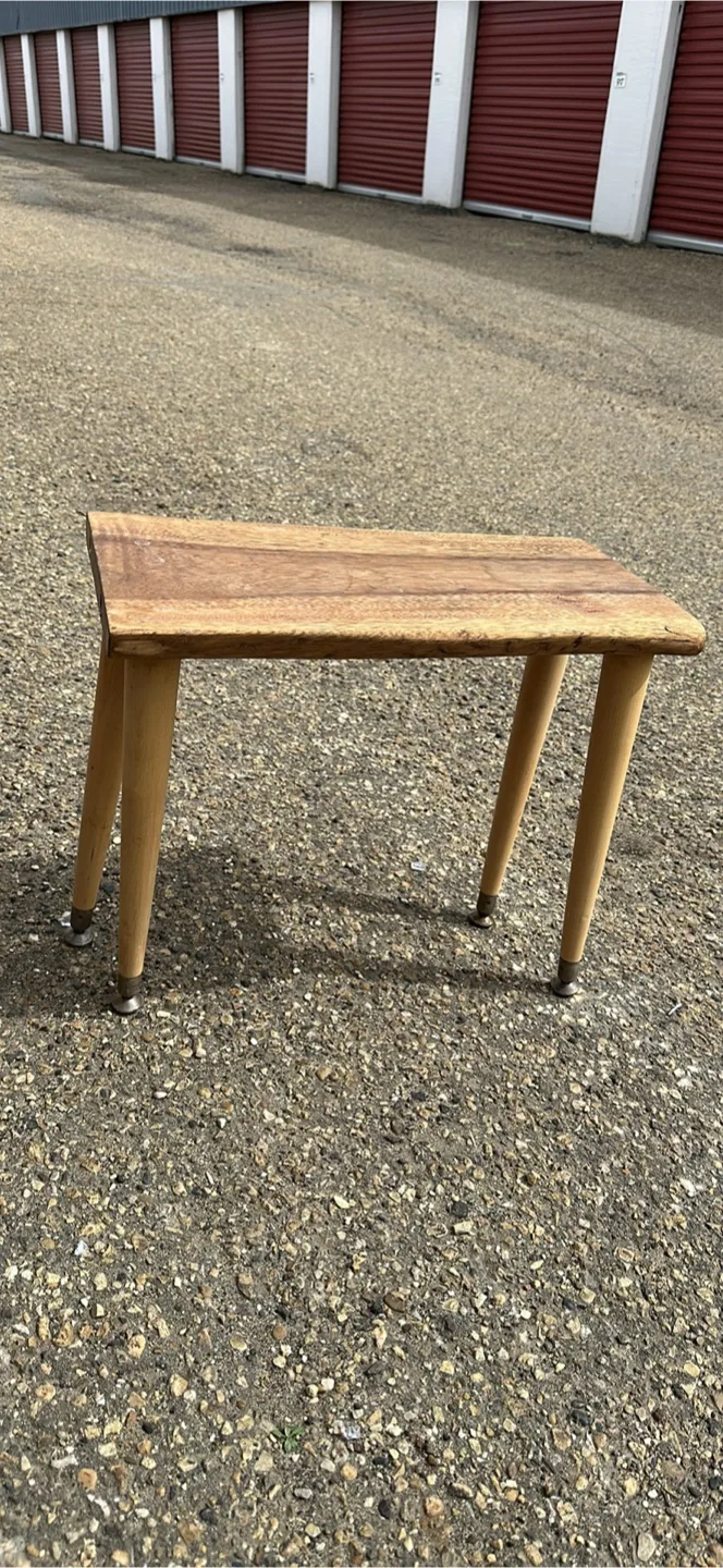 Mid-Century Modern Wooden Console Table thumbnail