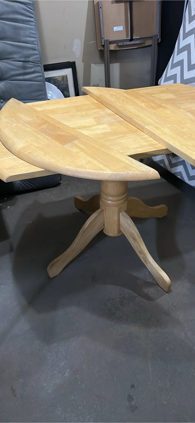 Extendable Wooden Dining Table thumbnail