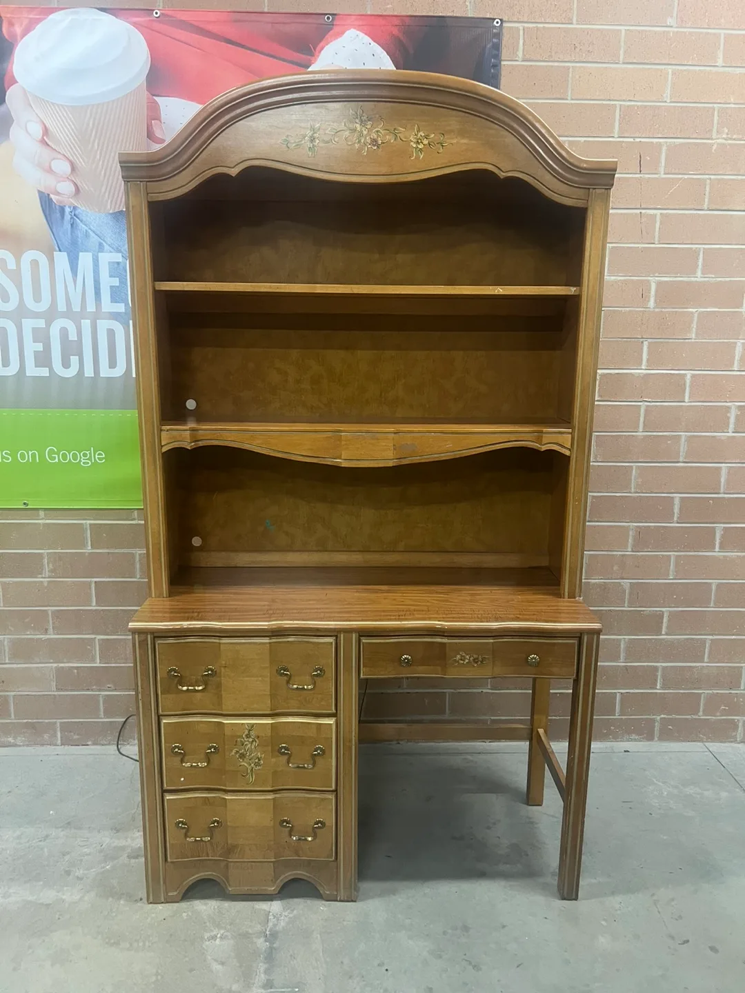 Stanley Desk Hutch with Drawers thumbnail