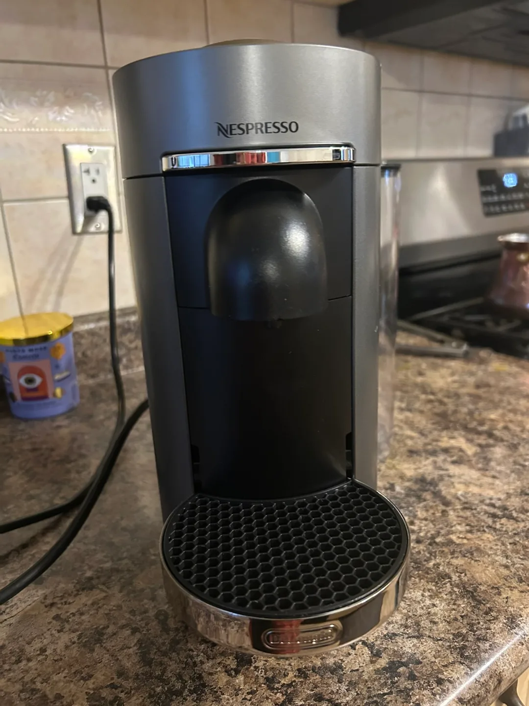 Nespresso Essenza Mini Coffee Machine - Grey thumbnail