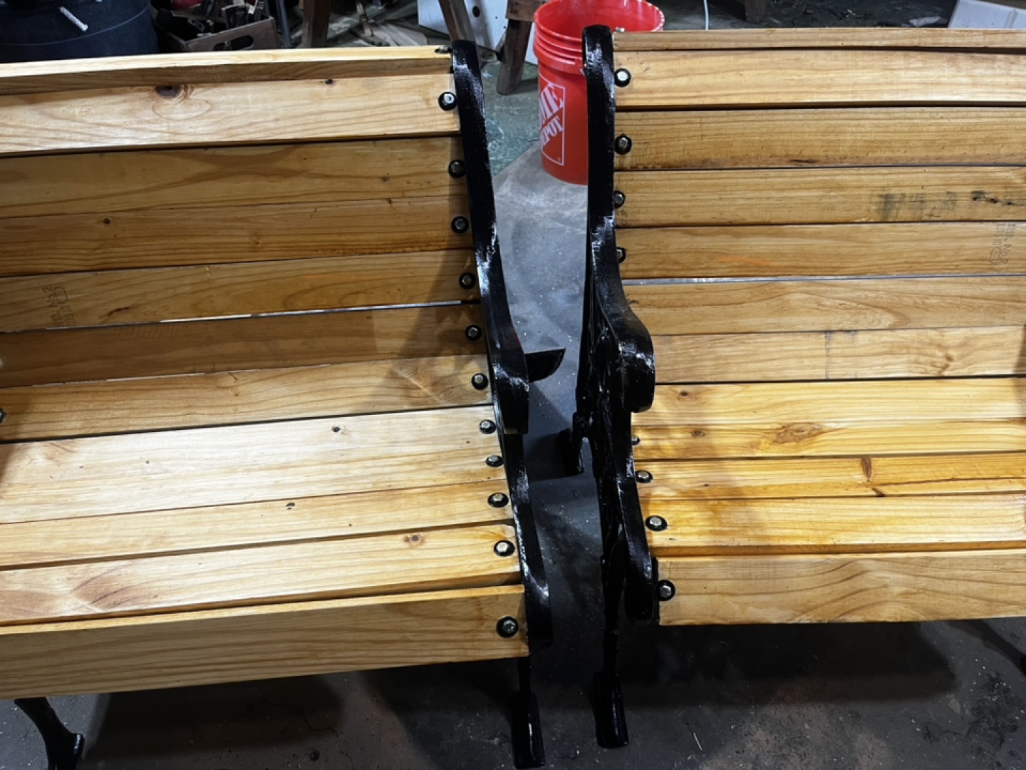 2 individual benches bancas - photo 3