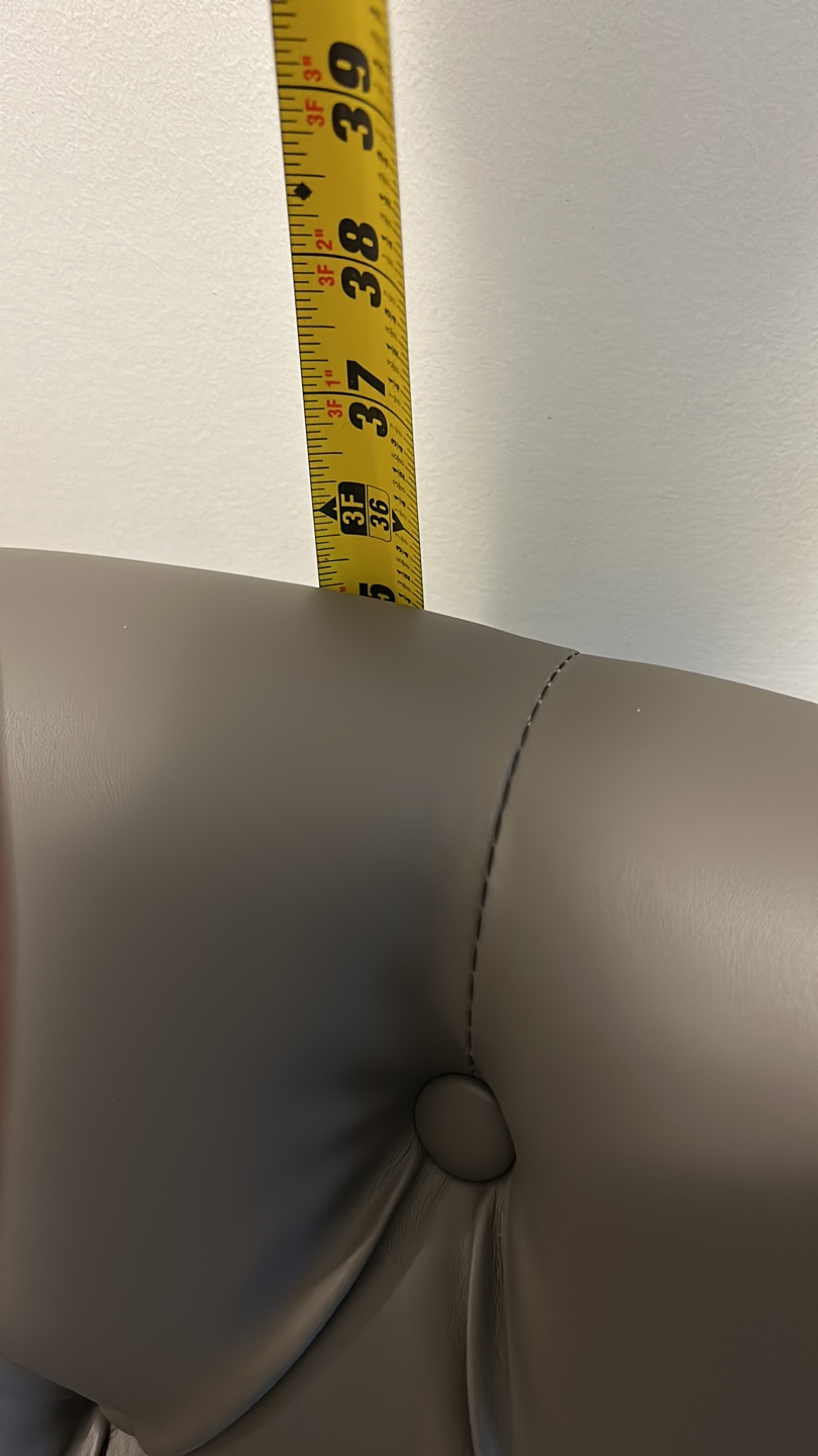 Grey Button Tufted Dining Chair - photo 4