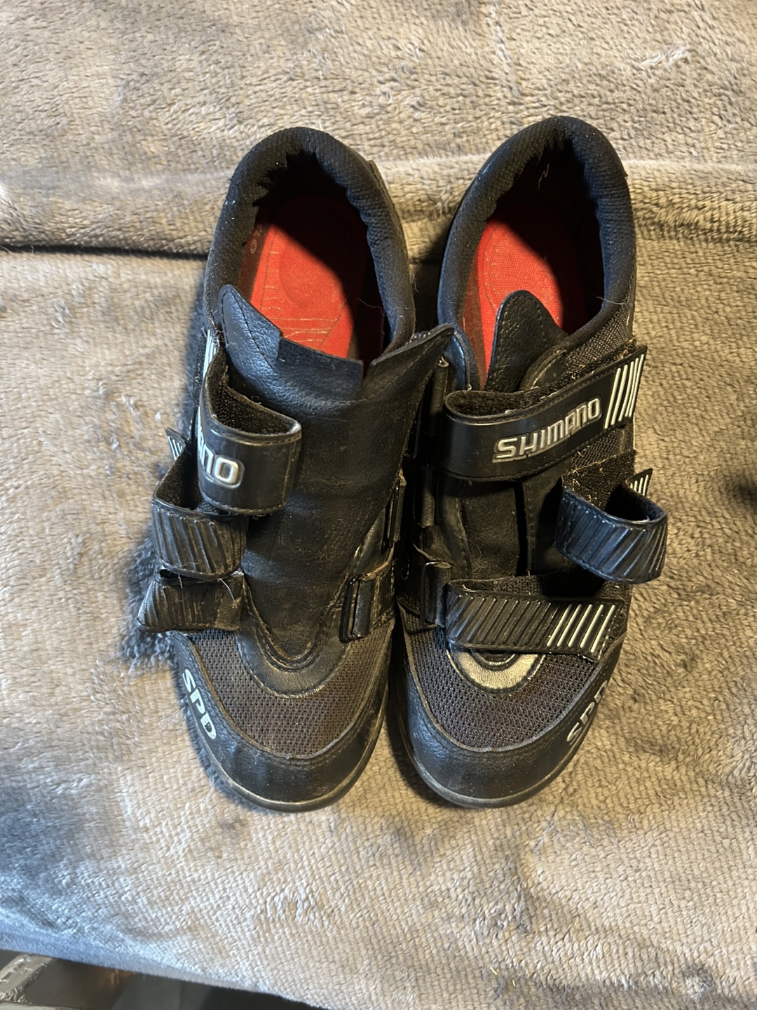Shimano and Giro Cycling Shoes - Size 10.5
