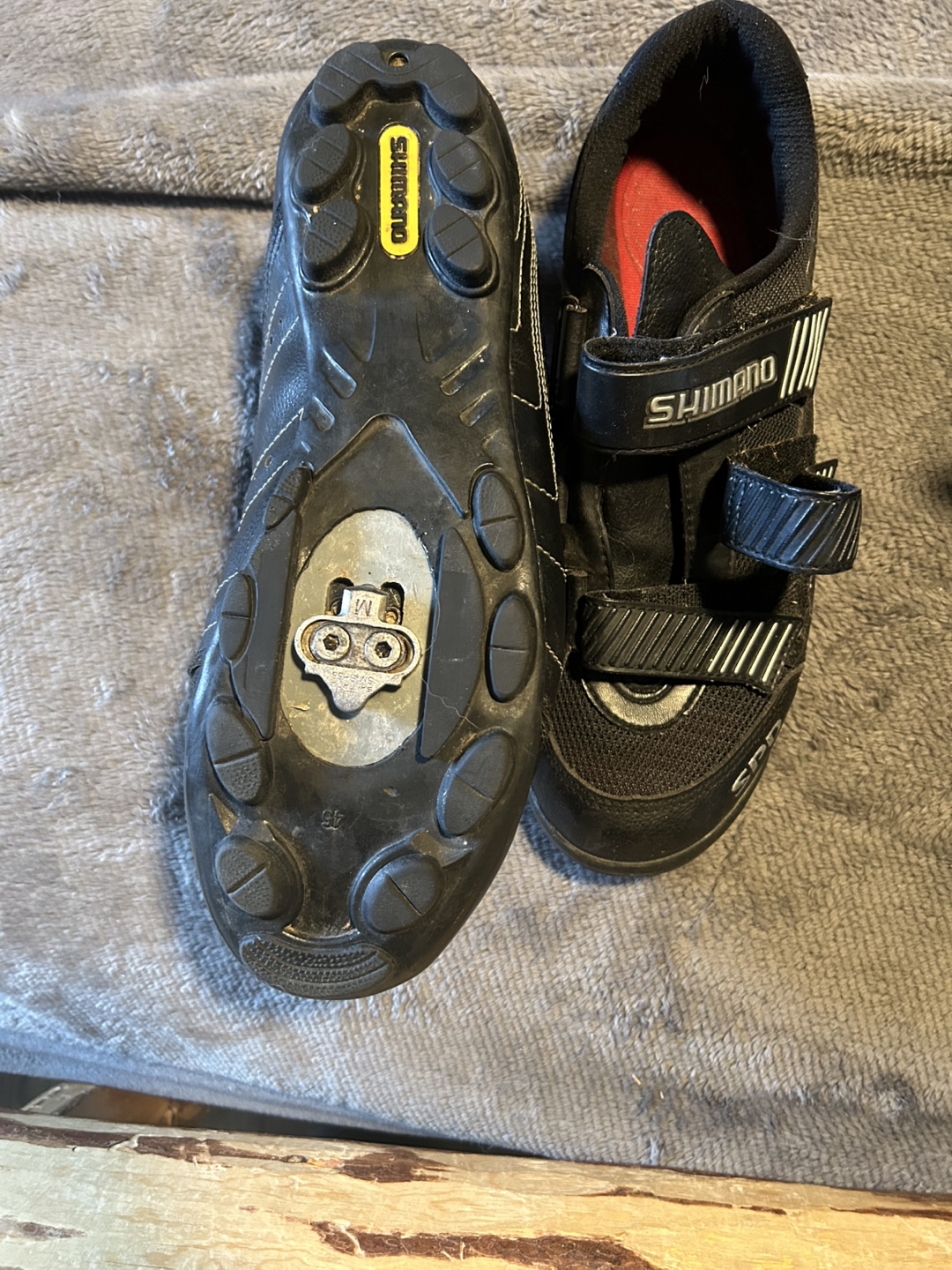 Shimano and Giro Cycling Shoes - Size 10.5 - photo 2