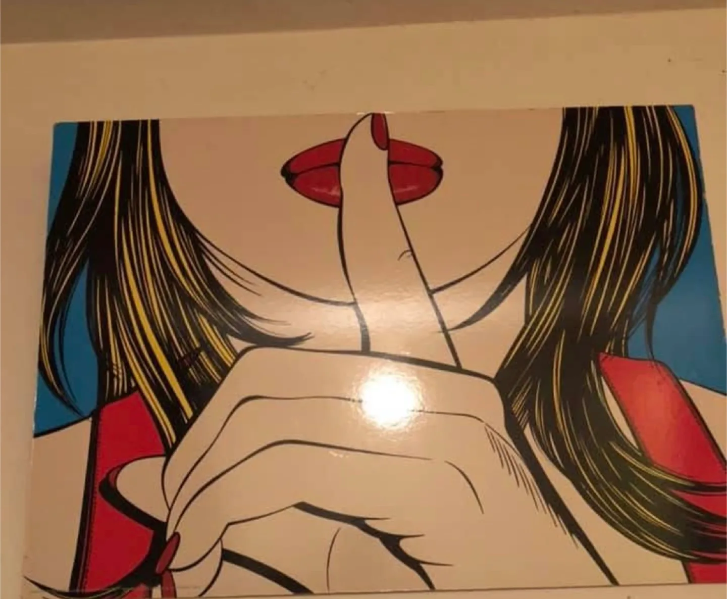 Pop Art Woman Canvas Print image indicator(2)