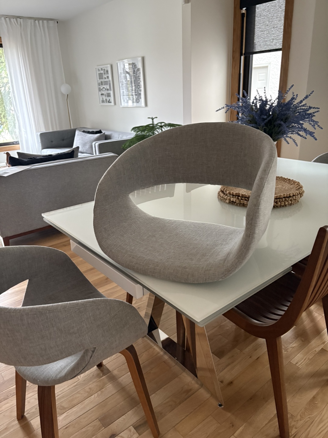 Two Kerber Upholstered Arm Chairs - photo 5