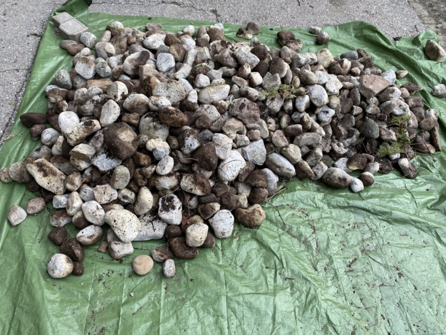 Large Quantity of River Rock Stones