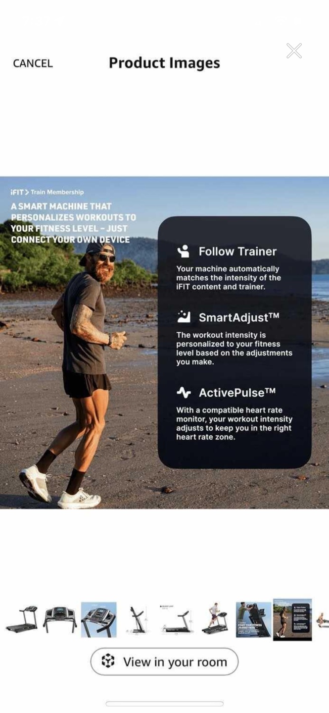 NordicTrack T 6.5 S Treadmill with 1-Month iFit Membership - photo 3