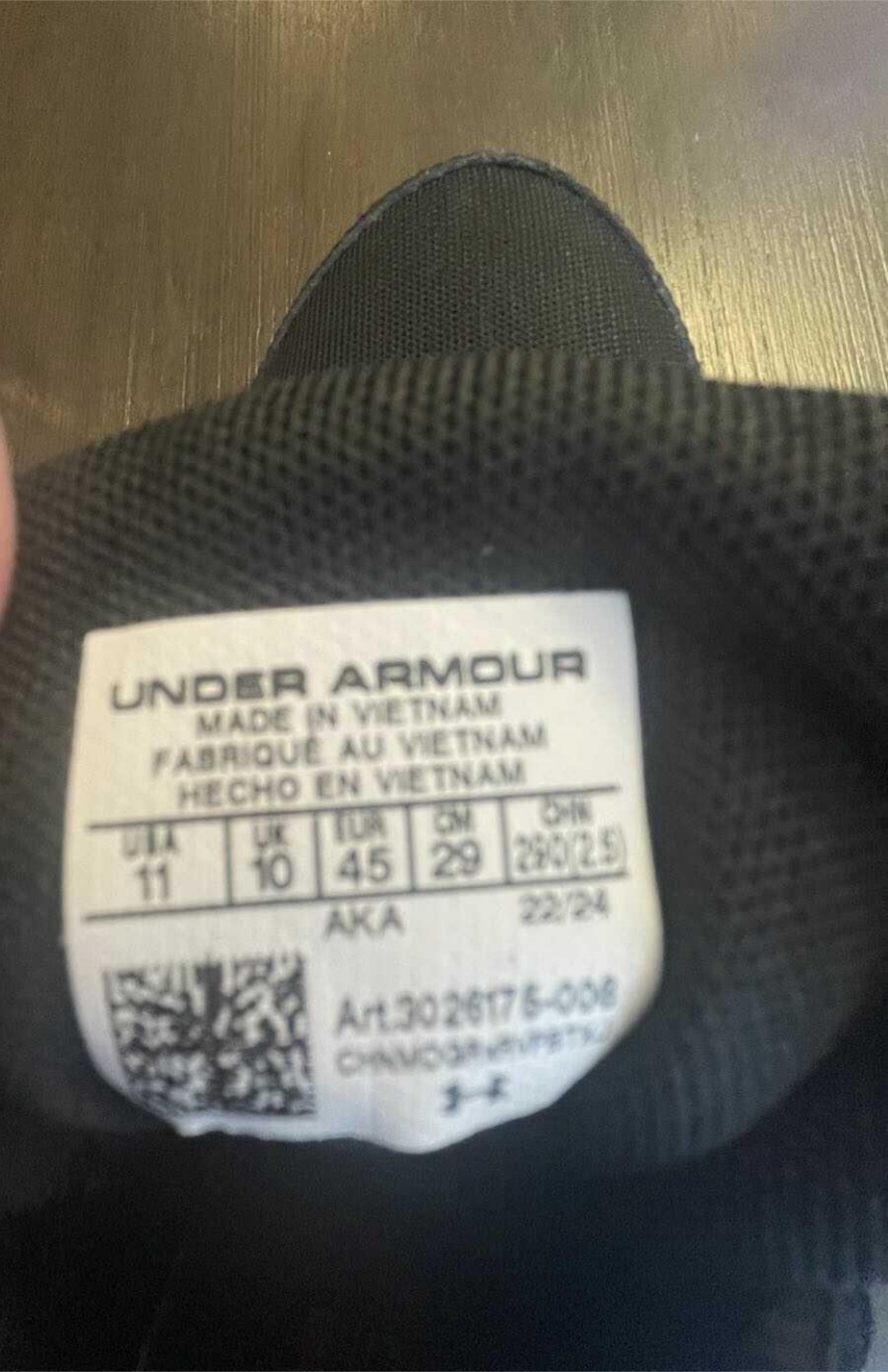 Men's Under Armour Charged Assert 10 Running Shoes - Size 11 - photo 5