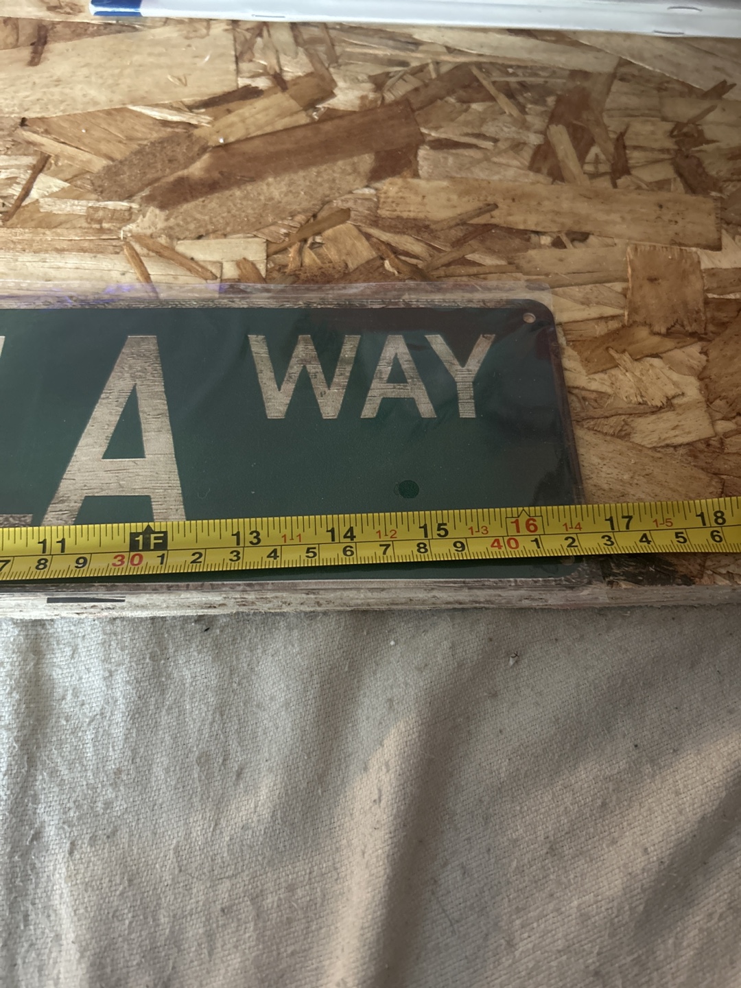 Tequila Way Metal Sign - photo 2