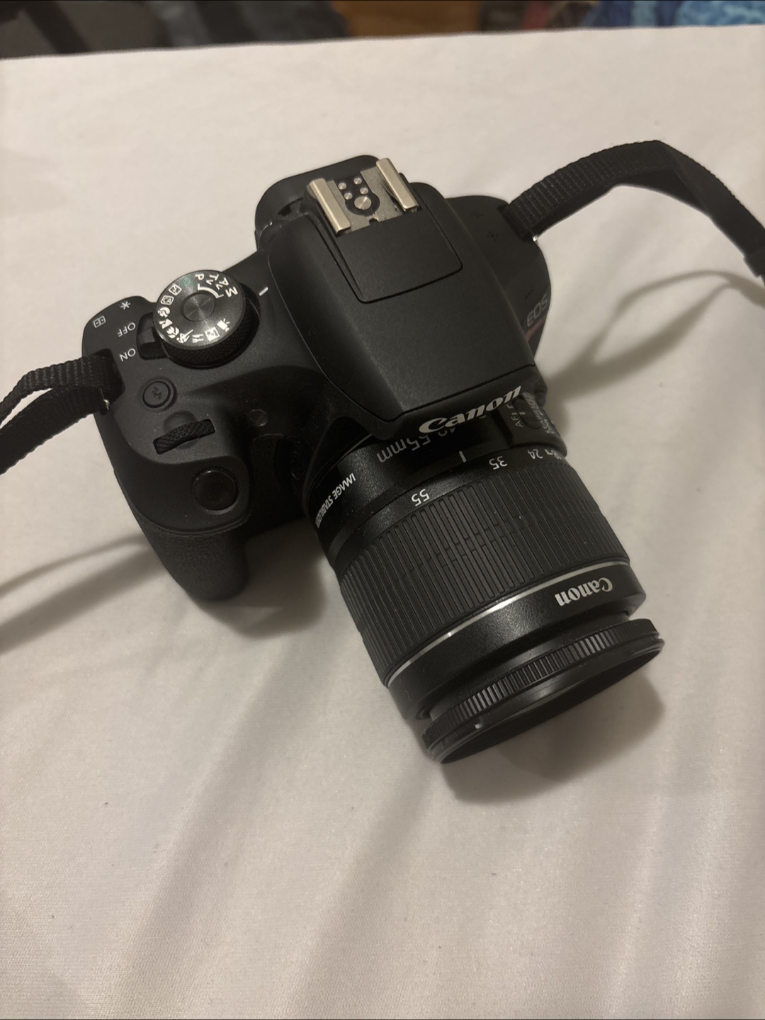 Canon EOS Rebel T6 DSLR Camera with 18-55mm Lens