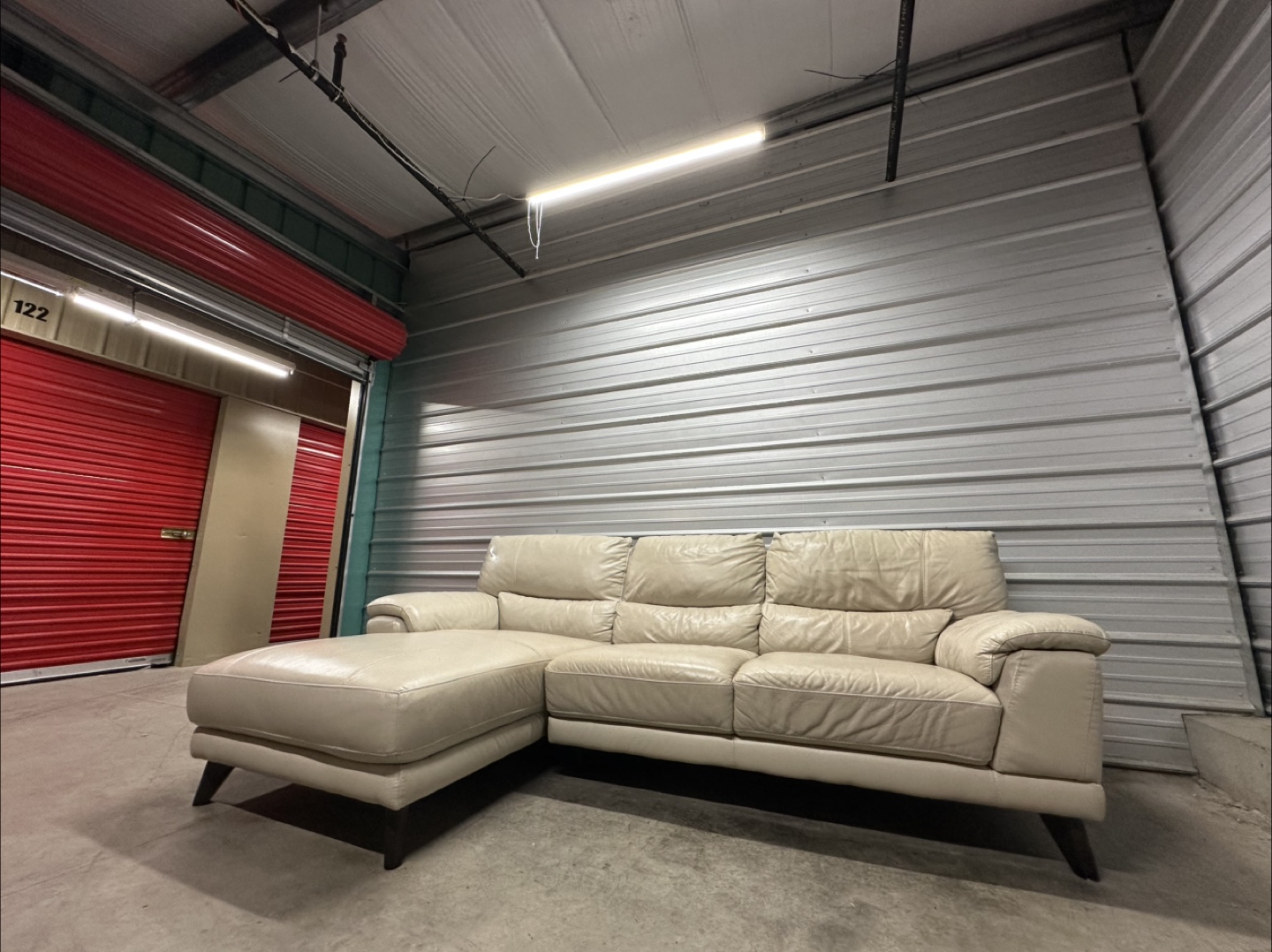 Genuine Leather Sectional (FREE DELIVERY) - photo 2