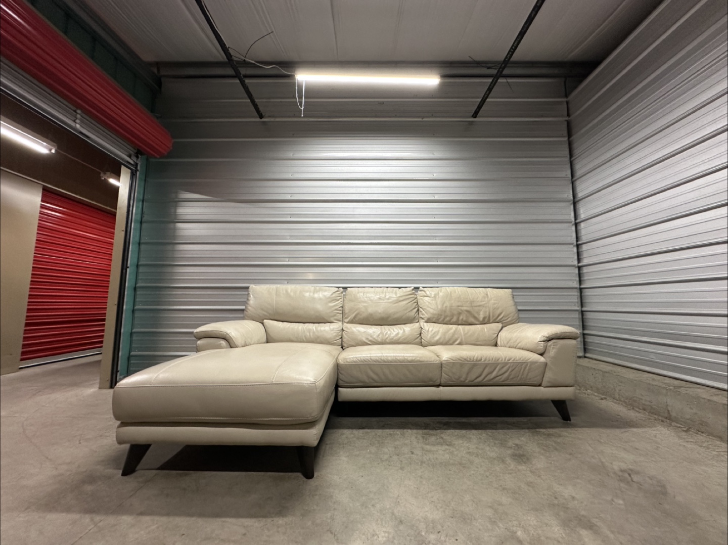 Genuine Leather Sectional (FREE DELIVERY)