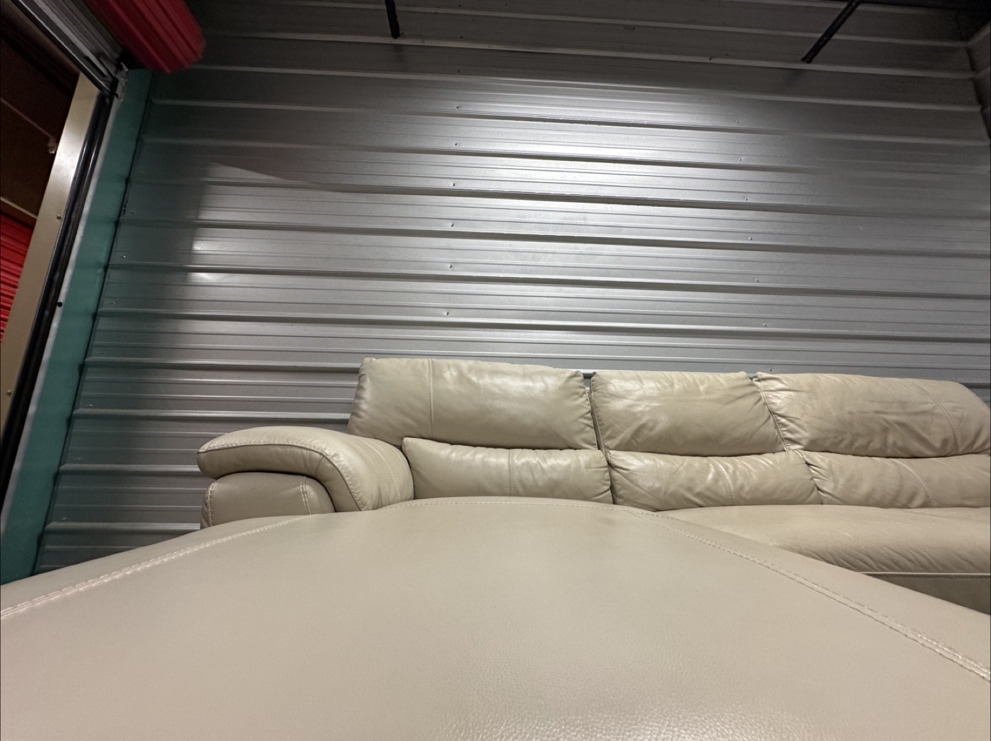 Genuine Leather Sectional (FREE DELIVERY) - photo 4