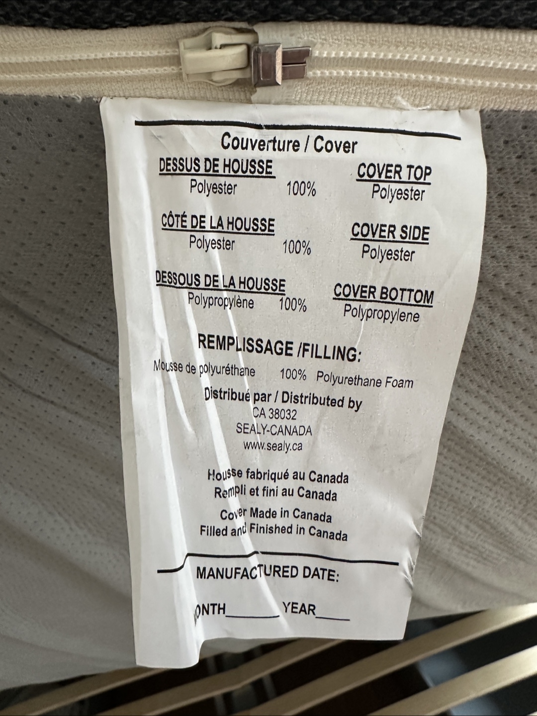 Sealy King size Mattress & frame - photo 2