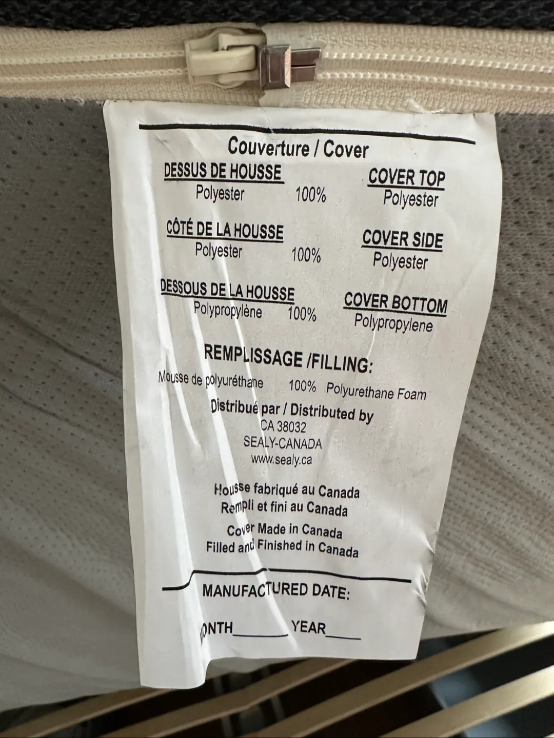 Sealy King size Mattress & frame image indicator(2)