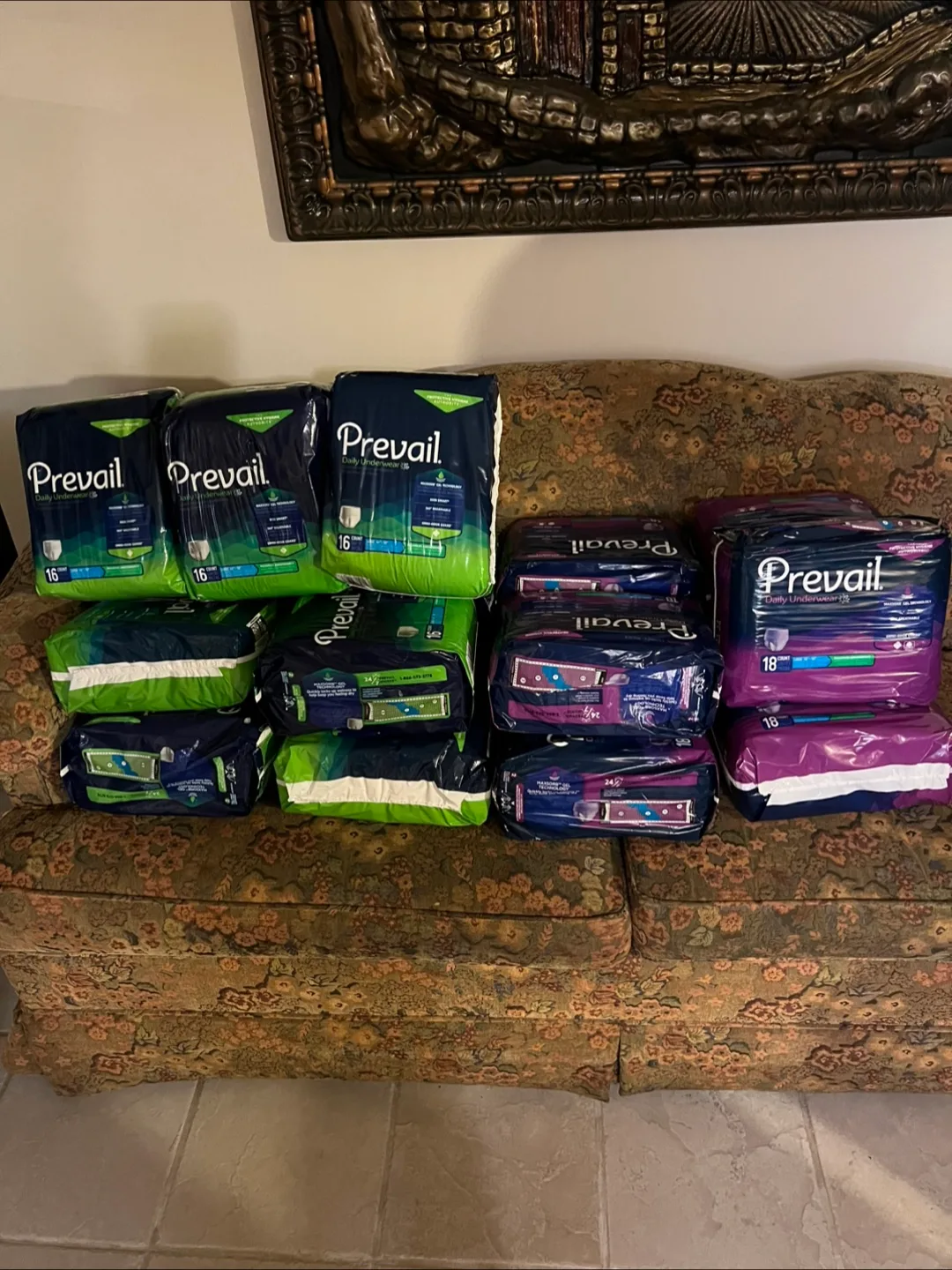 Prevail Adult Incontinence Underwear - 37 Packages Available thumbnail