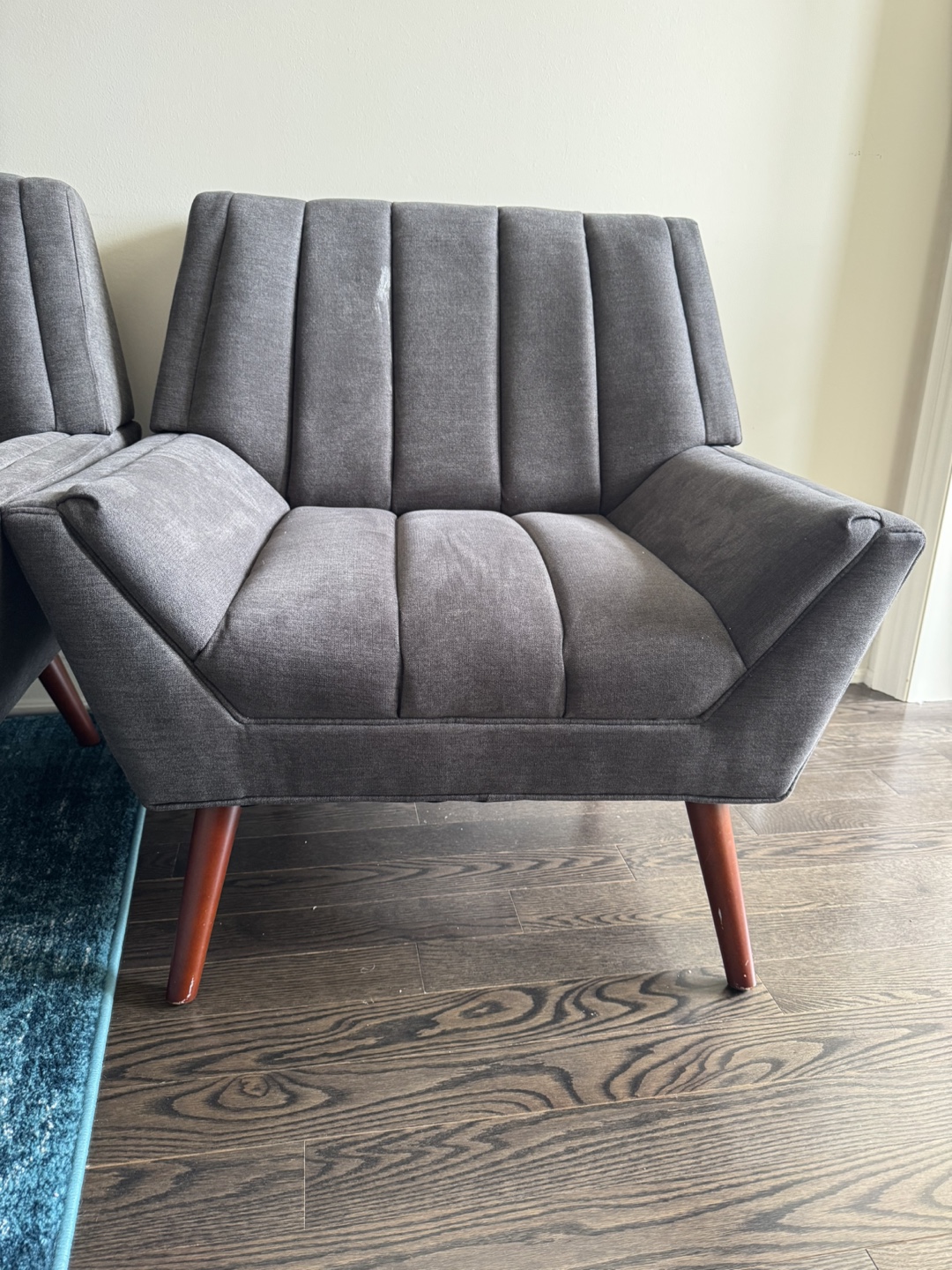 Pair of Modern Accent Chairs
