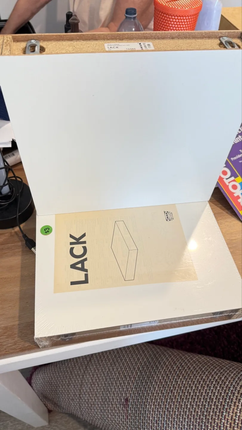 IKEA LACK White Wall Shelf thumbnail