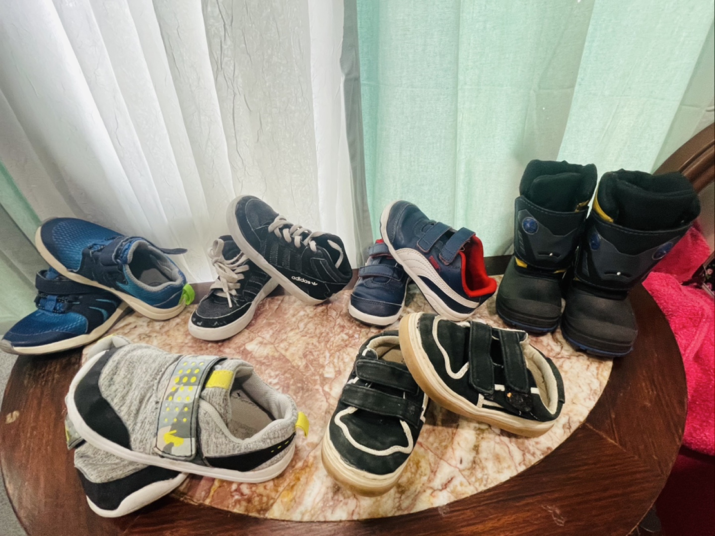 Kids' Shoes Bundle - Adidas, Puma, & More!
