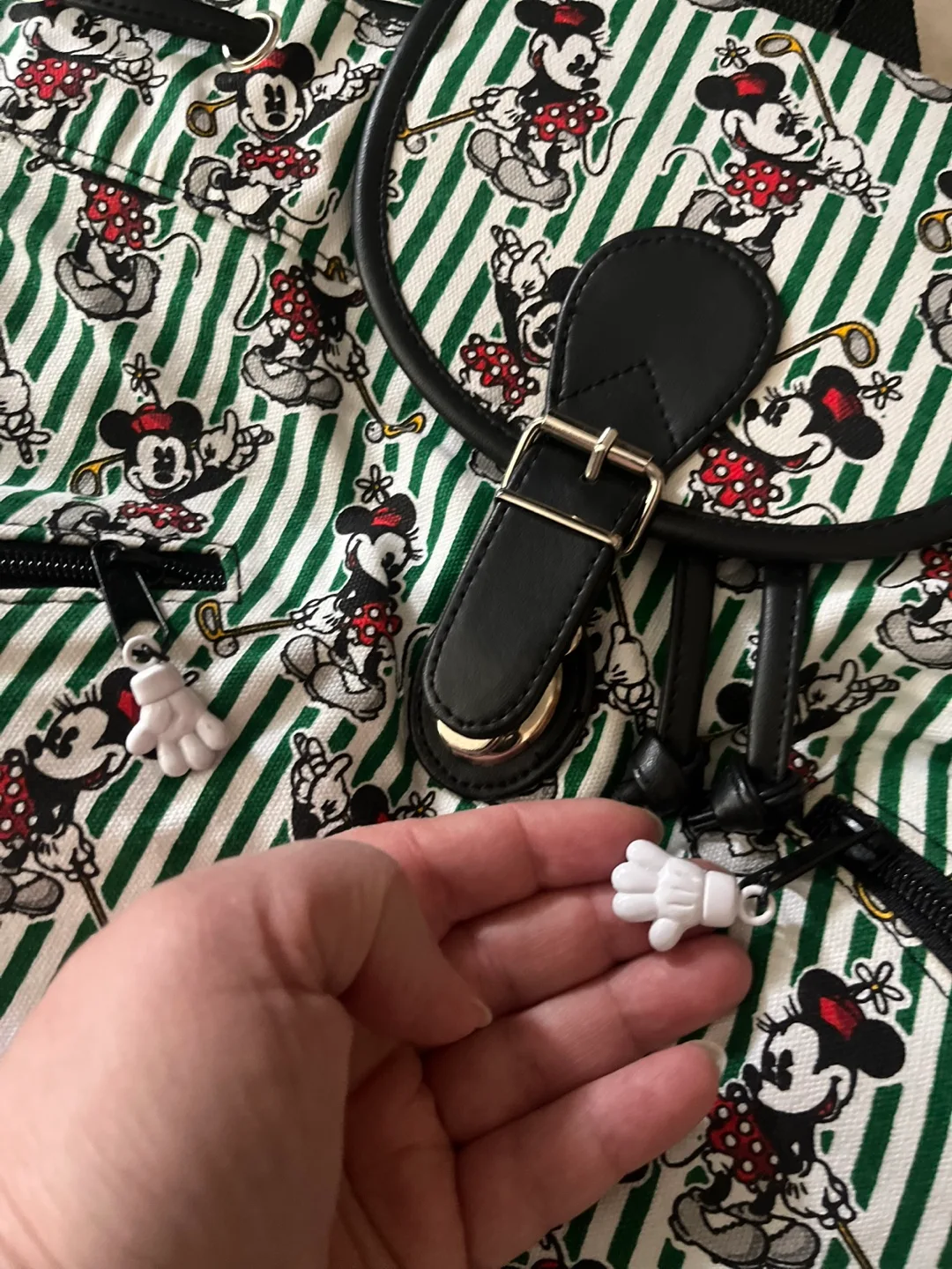 Vintage Mickey Minnie Mouse Backpack - NEW image indicator(3)