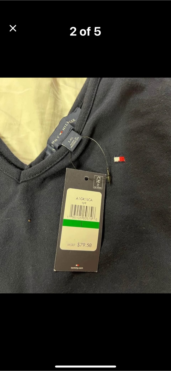 Tommy Hilfiger V-Neck Jumpsuit - photo 2