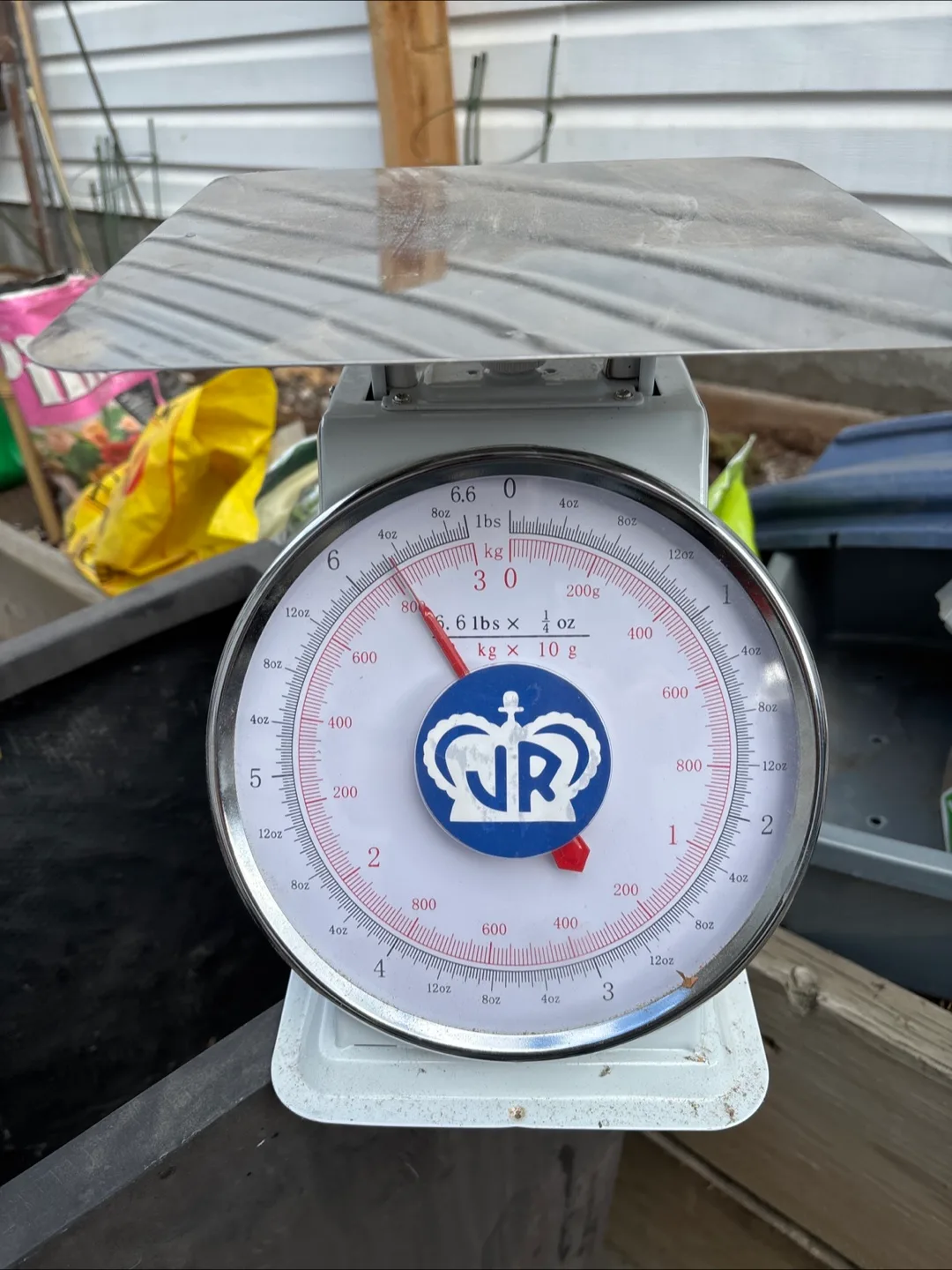 Vintage Salter JR Mechanical Kitchen Scale thumbnail