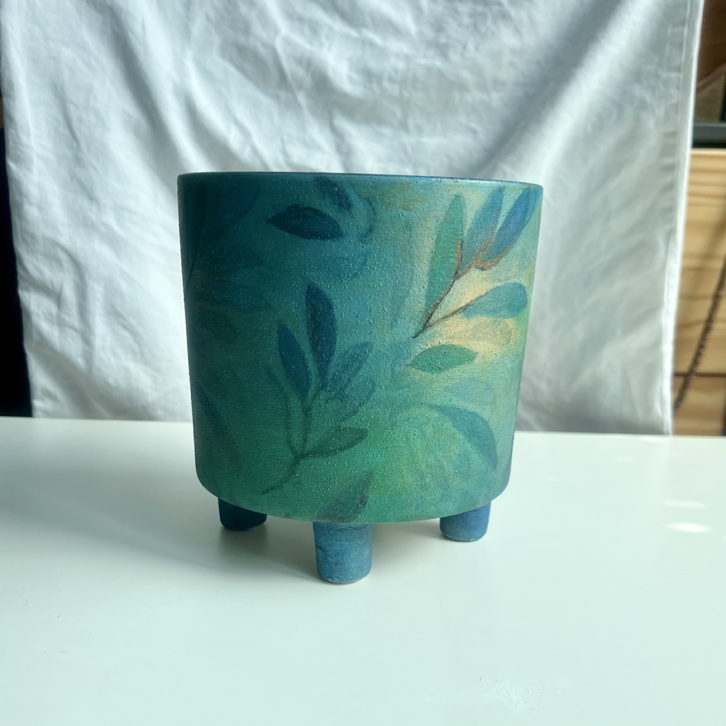 Unique Hand-painted Plant Pot